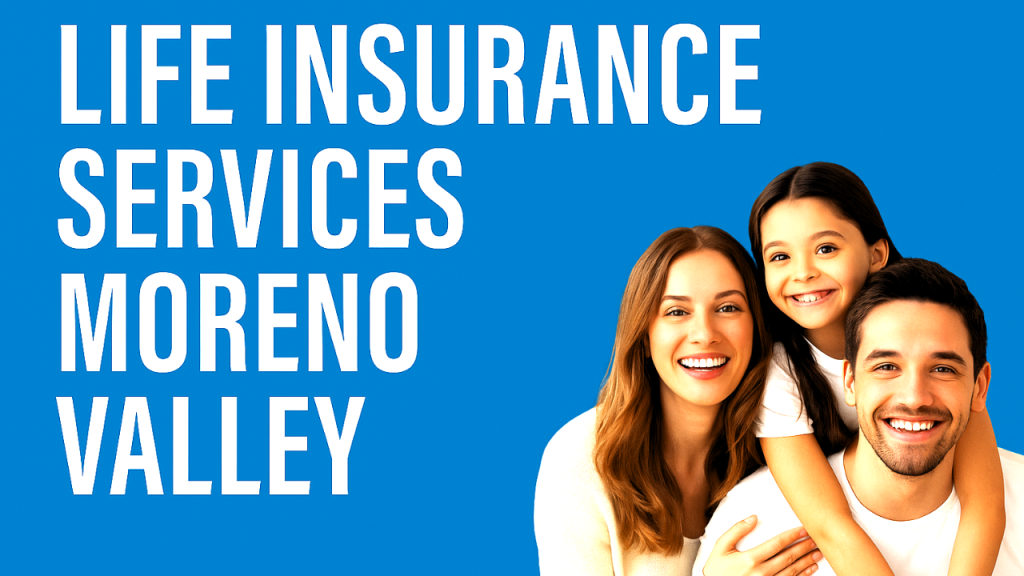 Family smiling together representing life insurance protection in Moreno Valley