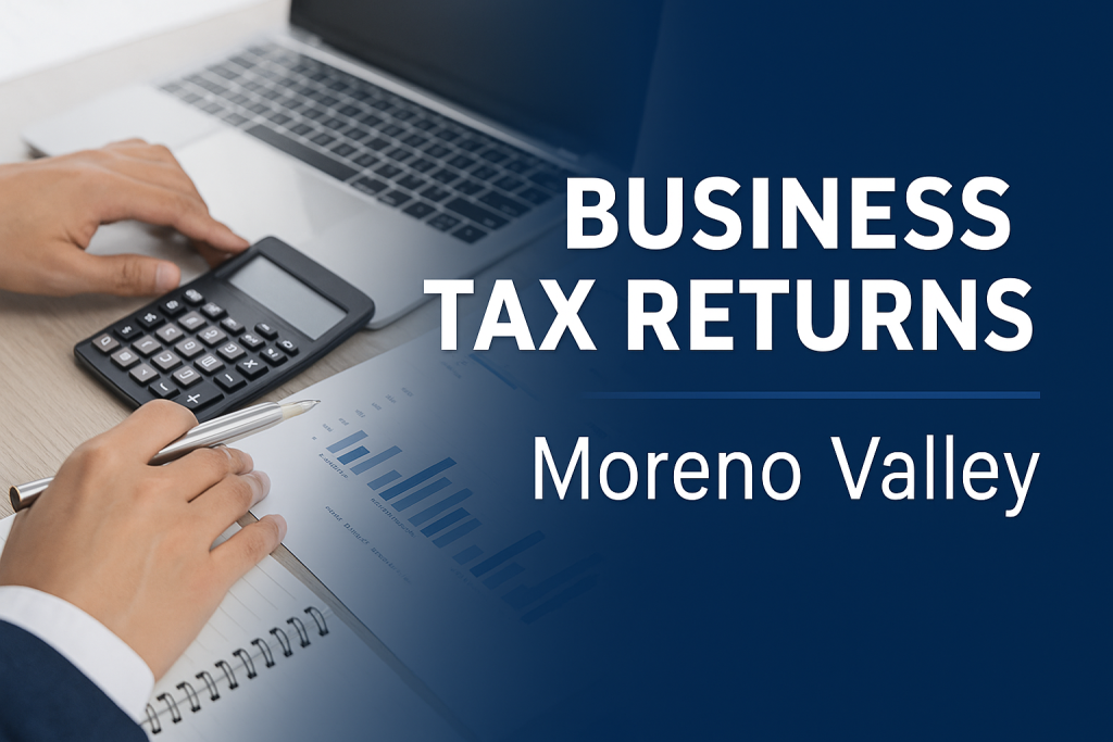 Business Tax Returns in Moreno Valley - The 16th Amendment