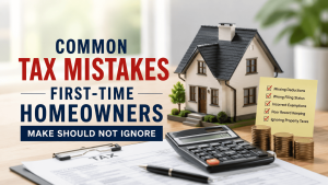 Common Tax Mistakes First-Time Homeowners Make